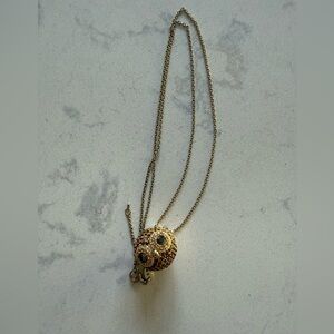 Fossil Owl Necklace
